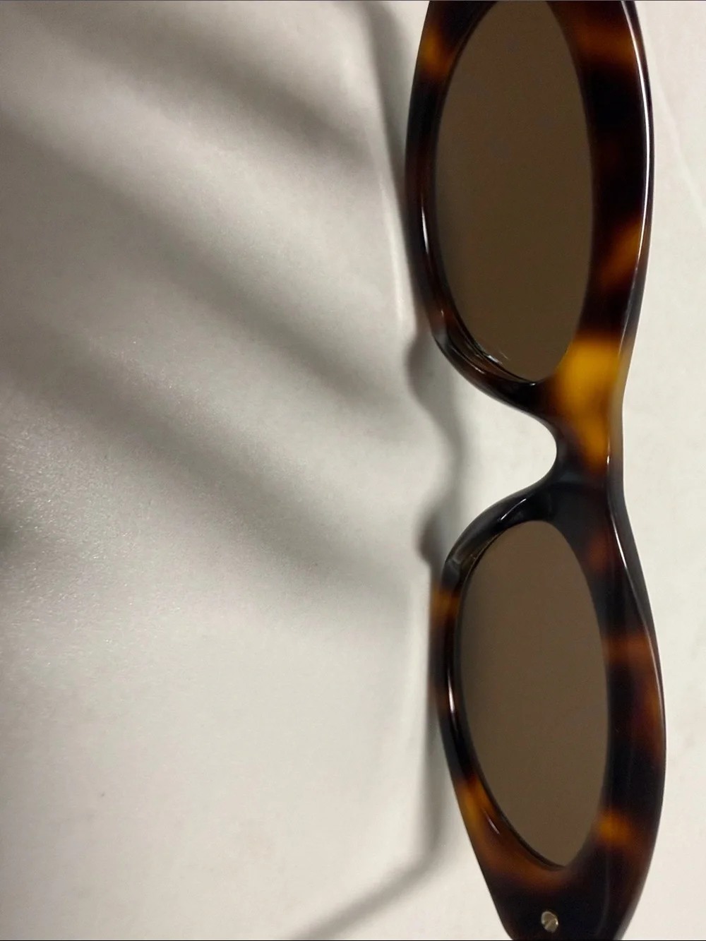 Bottega Veneta Tortoiseshell and Gold Slim Cat-Eye Sunglasses
